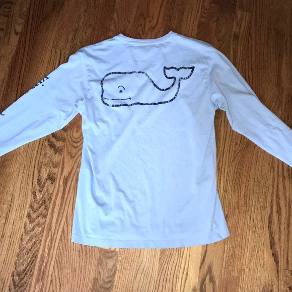 BABY BLUE LONG SLEEVE VINEYARD VINES - Picture 3 of 3